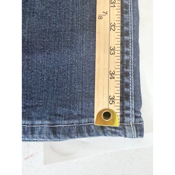 Wrangler Q Baby Jeans Womens Size 9/10 X 36 Blue Denim Western Rodeo - Picture 12 of 14